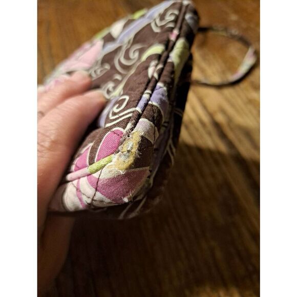 Vera Bradley Small Crossbody Bag Floral Quilted Purse READ Upcycle Project - Picture 7 of 12